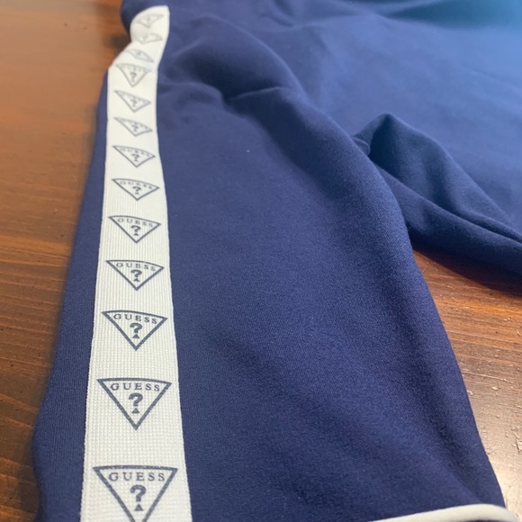 Girls Navy Blue Guess Jacket - Picture 4 of 4